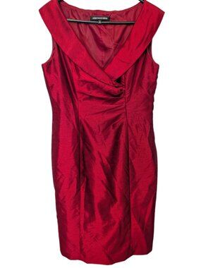Jones Wear deep red color dress Size‎ 10